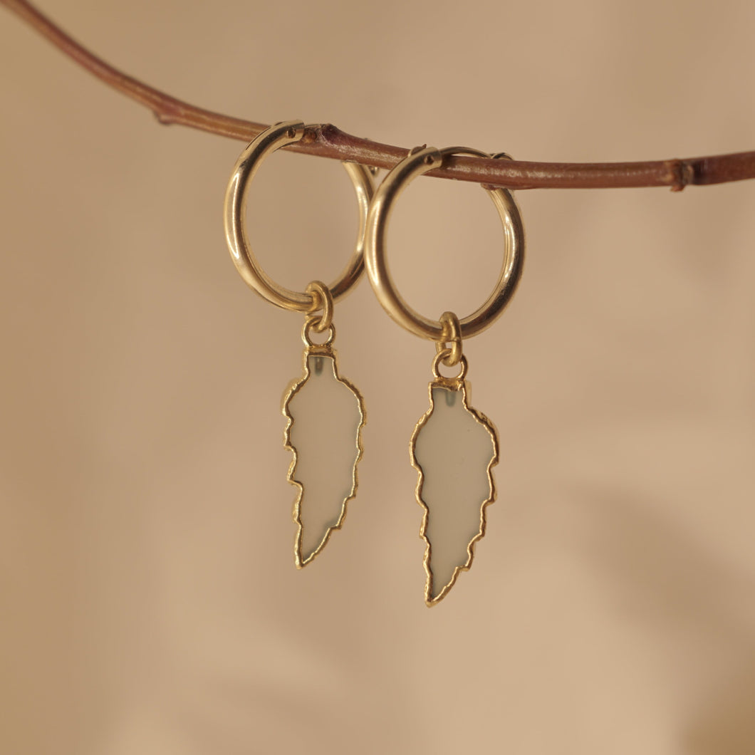 Feather Hoops