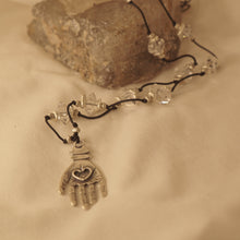 Load image into Gallery viewer, Hand of Love talisman necklace ~ OOAK