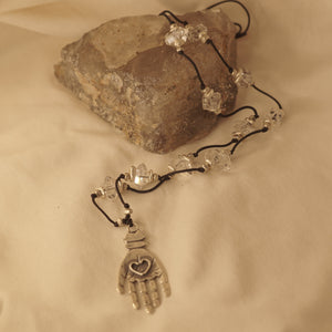 Hand of Love talisman necklace ~ OOAK