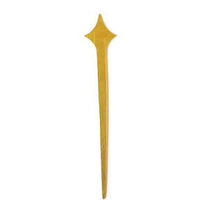 Bronze star shaped hair stick 